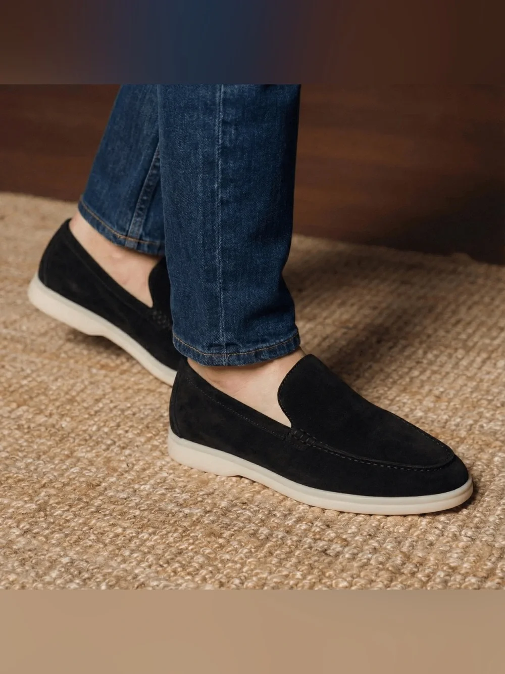 NIB Miramonti Black Loafers